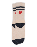 Mp Denmark Elga Glitter Socks Beige