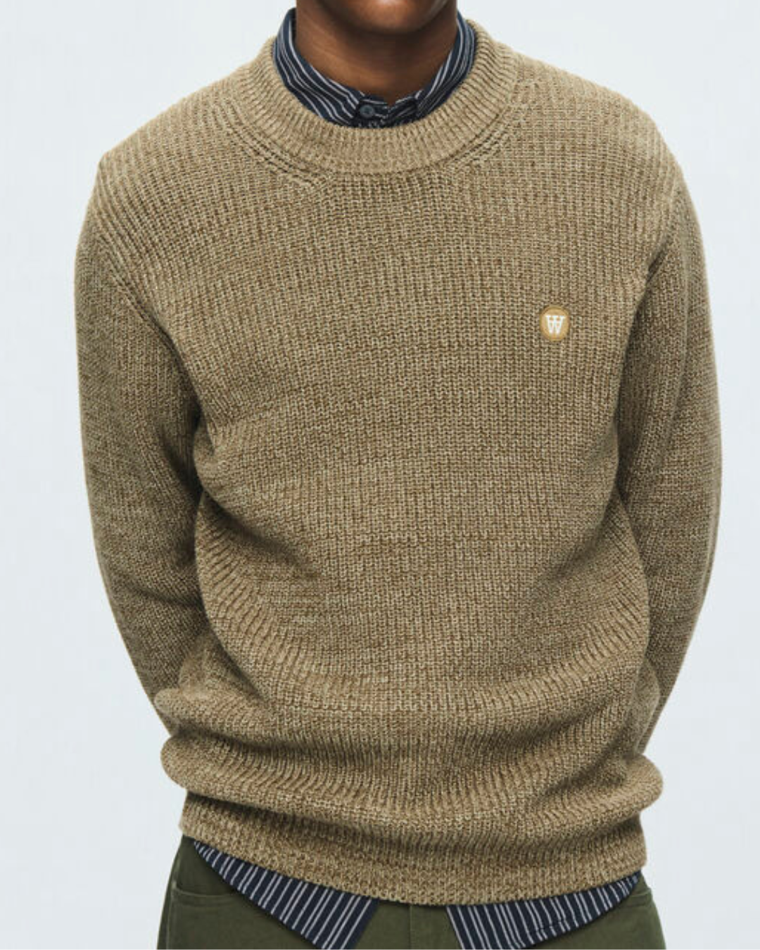 Wood Wood Halum Crew Neck Desert Palm