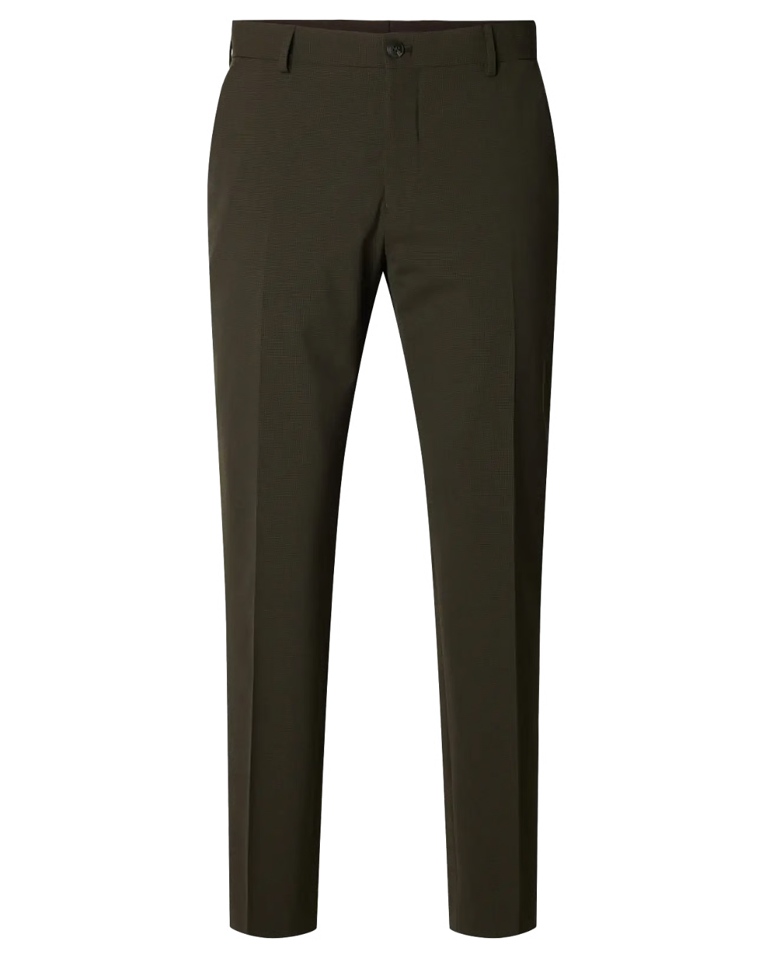 Selected Homme Slim Liam Mini Hounds Flex Habitbuks Dark Brown