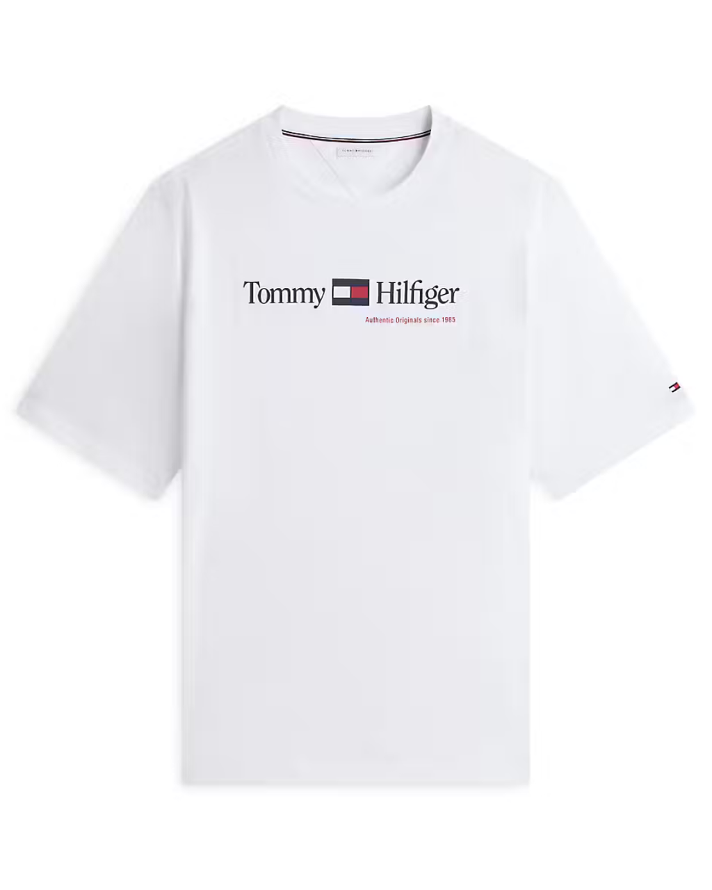Tommy Hilfiger Brand Love Graphic T-shirt White