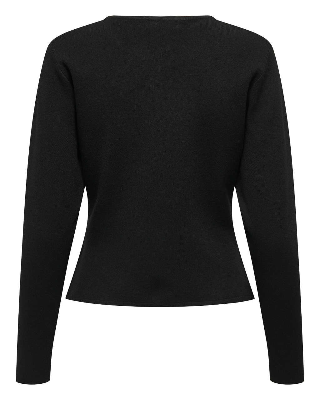 JDY Prime Life L/S On Fitted Cardigan Black
