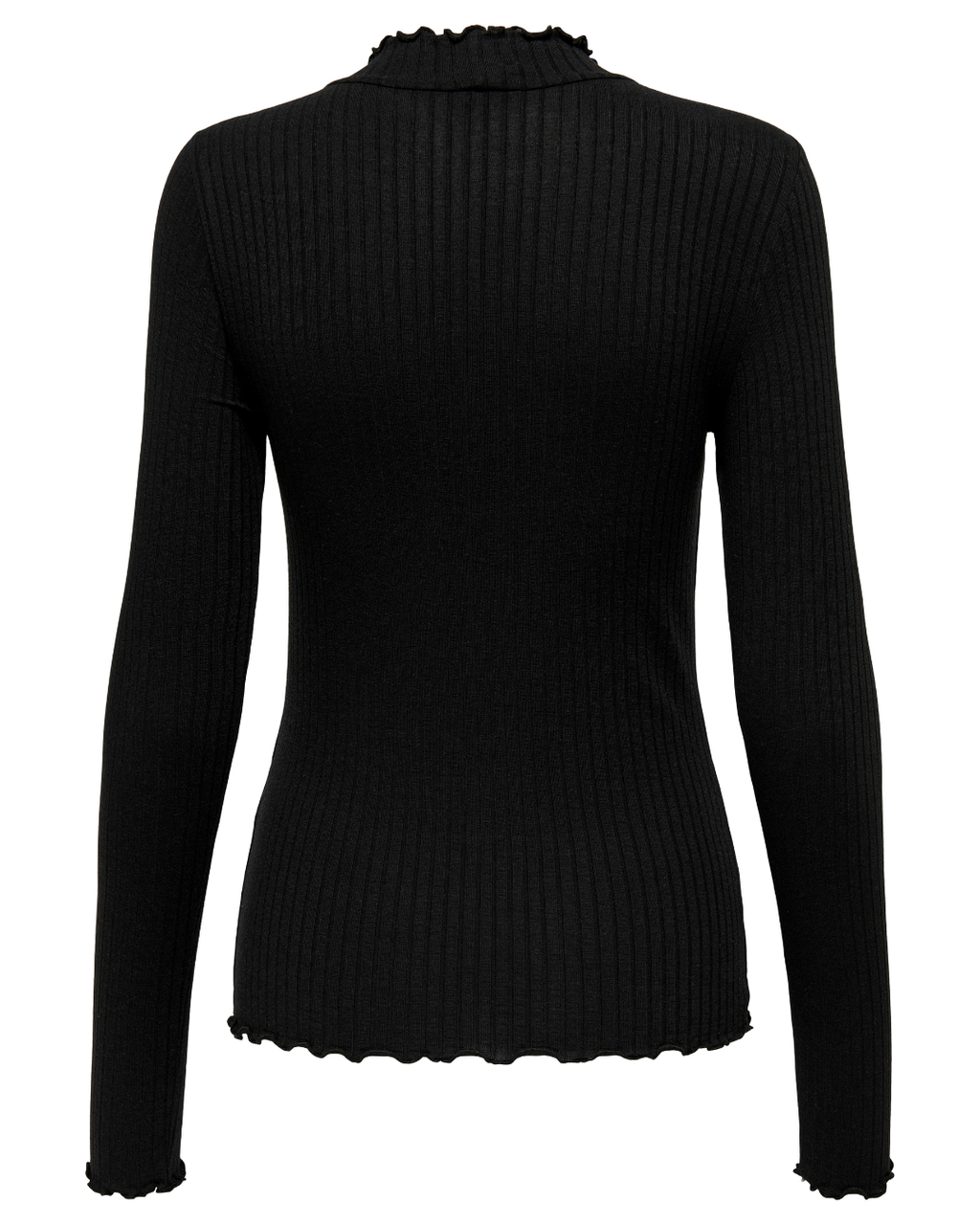 JDY Fransiska Life L/S High Neck Top Black