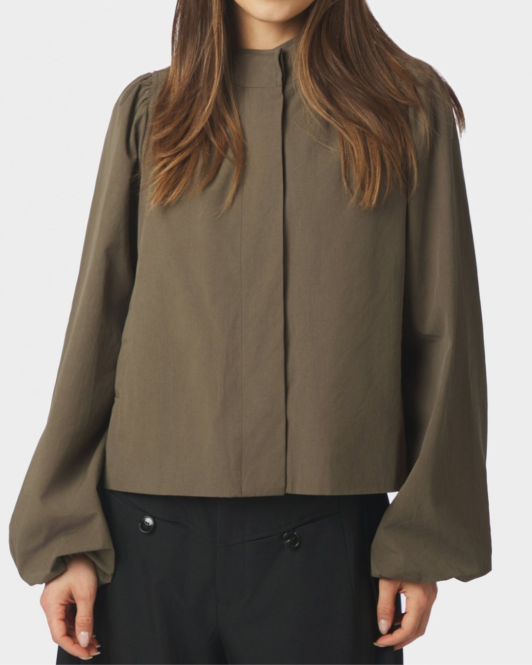 Neo Noir Tirsa Twill Jacket Army
