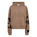 Haute L'amité Maxi Split Hoodie Walnut