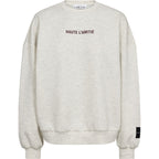 Haute L'amitié Back Print Studio Sweat Pearl