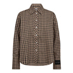 Haute L'amitié Maxi Logo Dessert Check Shirt Dessert