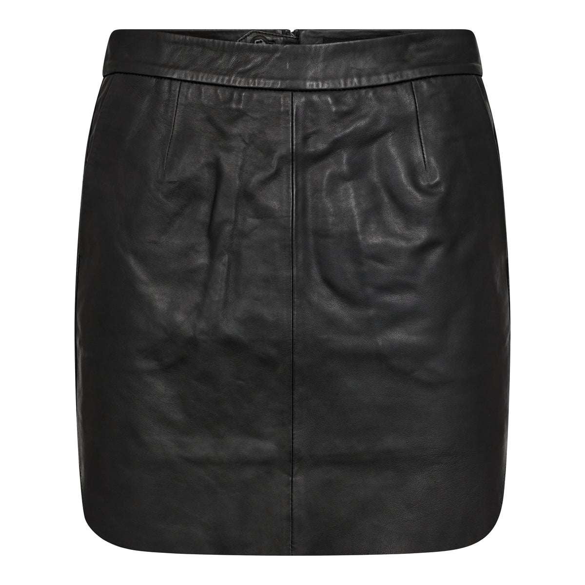 Ivy Copenhagen Kylie Leather Mini Skirt Black