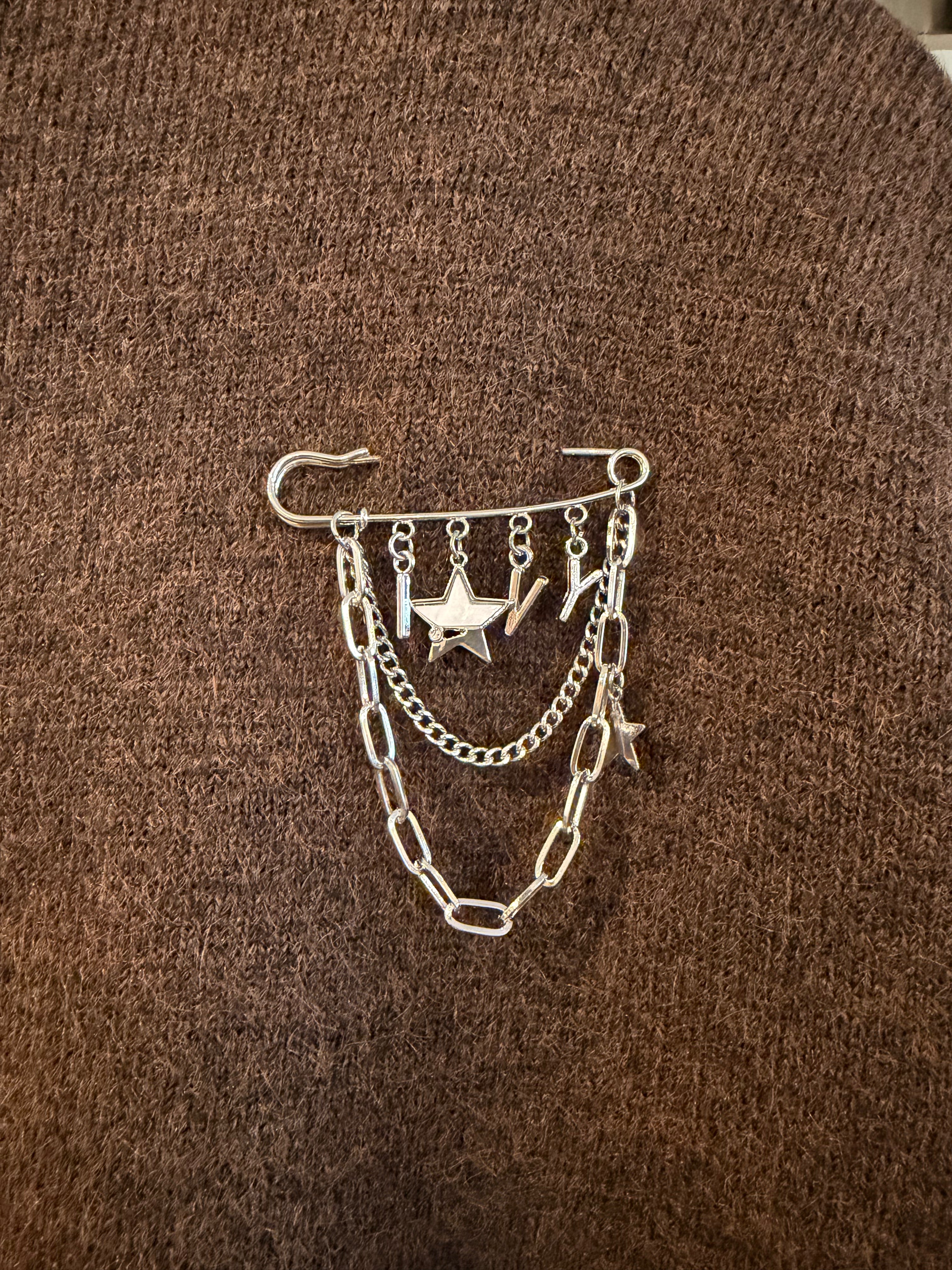 Ivy Copenhagen Logo Brooch Silver