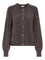 JDY Lumi L/S Button Cardigan Knit Bracken