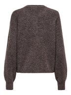 JDY Lumi L/S Button Cardigan Knit Bracken
