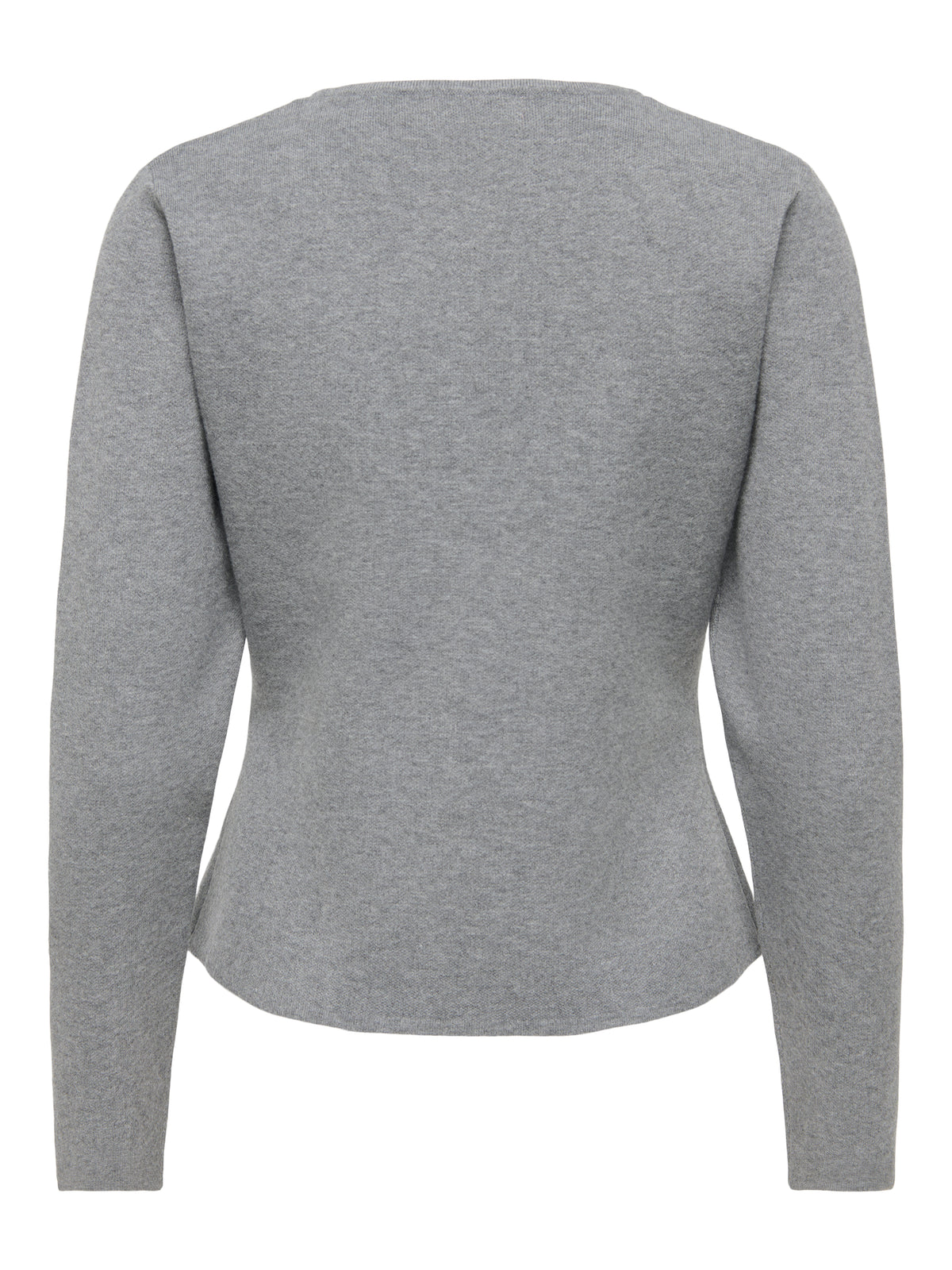 JDY Prime Life L/S On Fitted Cardigan Medium Grey