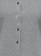 JDY Prime Life L/S On Fitted Cardigan Medium Grey