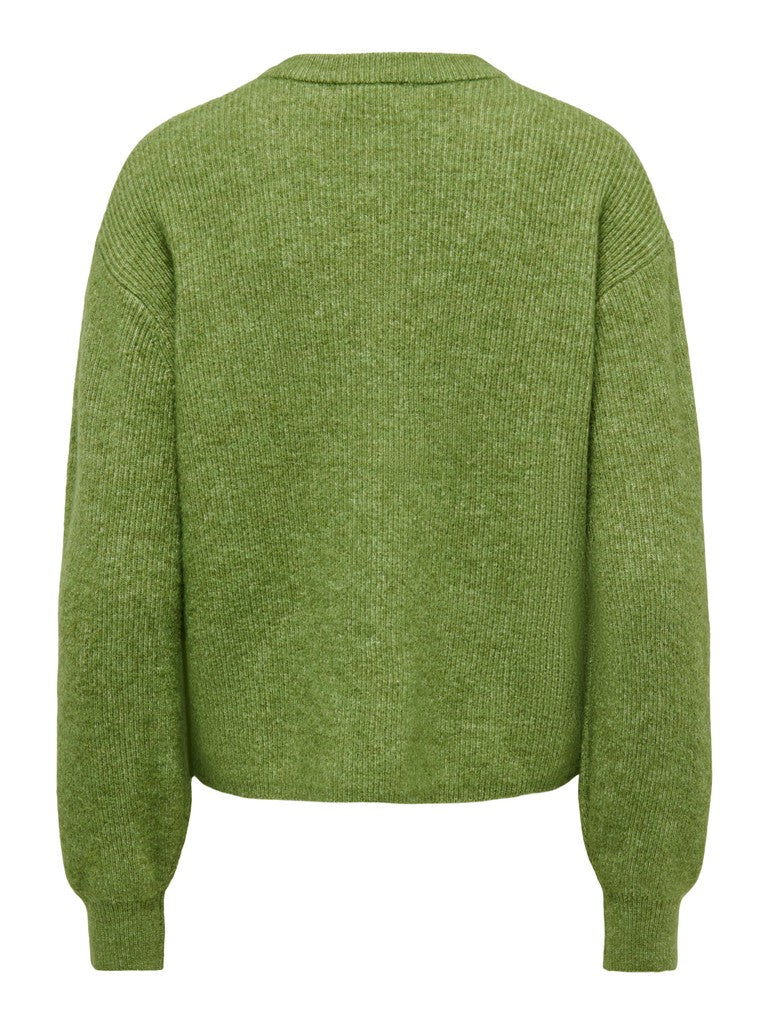 JDY Lumi L/S Button Cardigan Knit Cedar Green