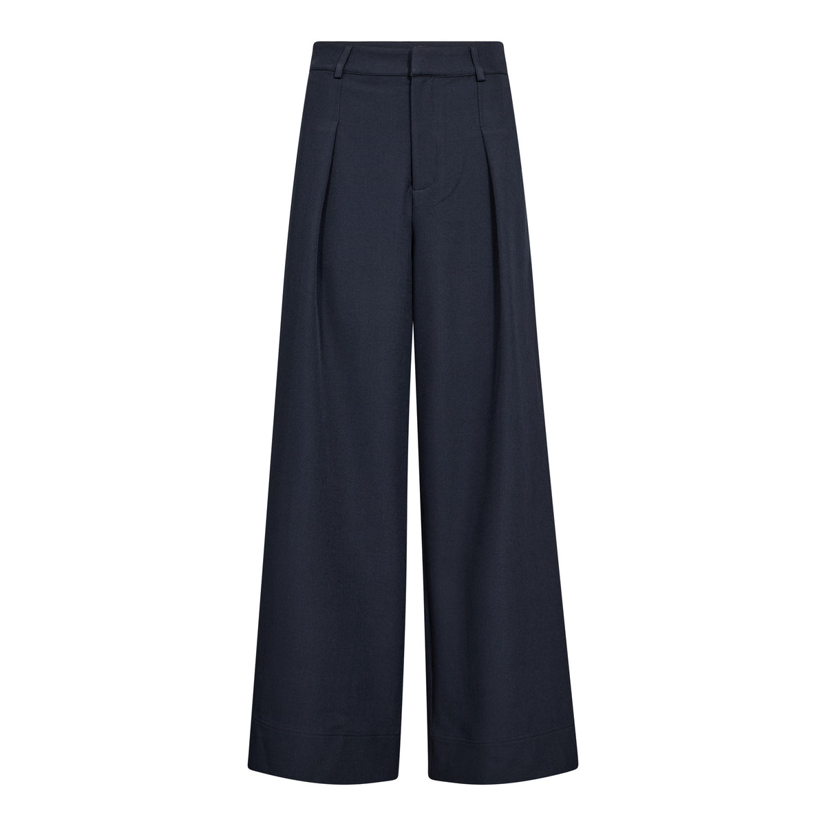 Co'Couture Luna Pleat Pant Navy