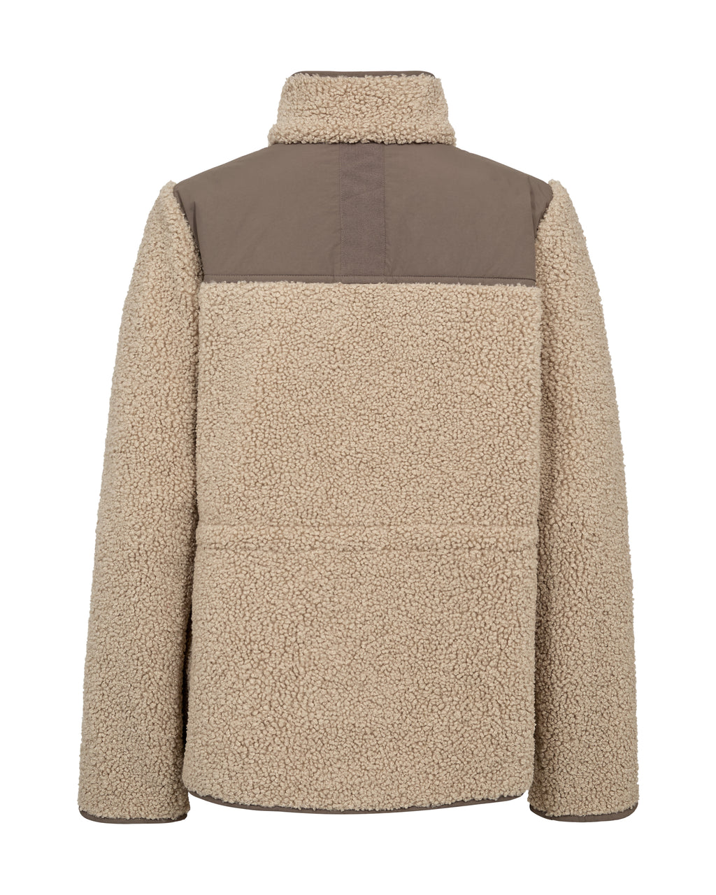Mos Mosh Elisa Eli Teddy Jacket Feather Gray