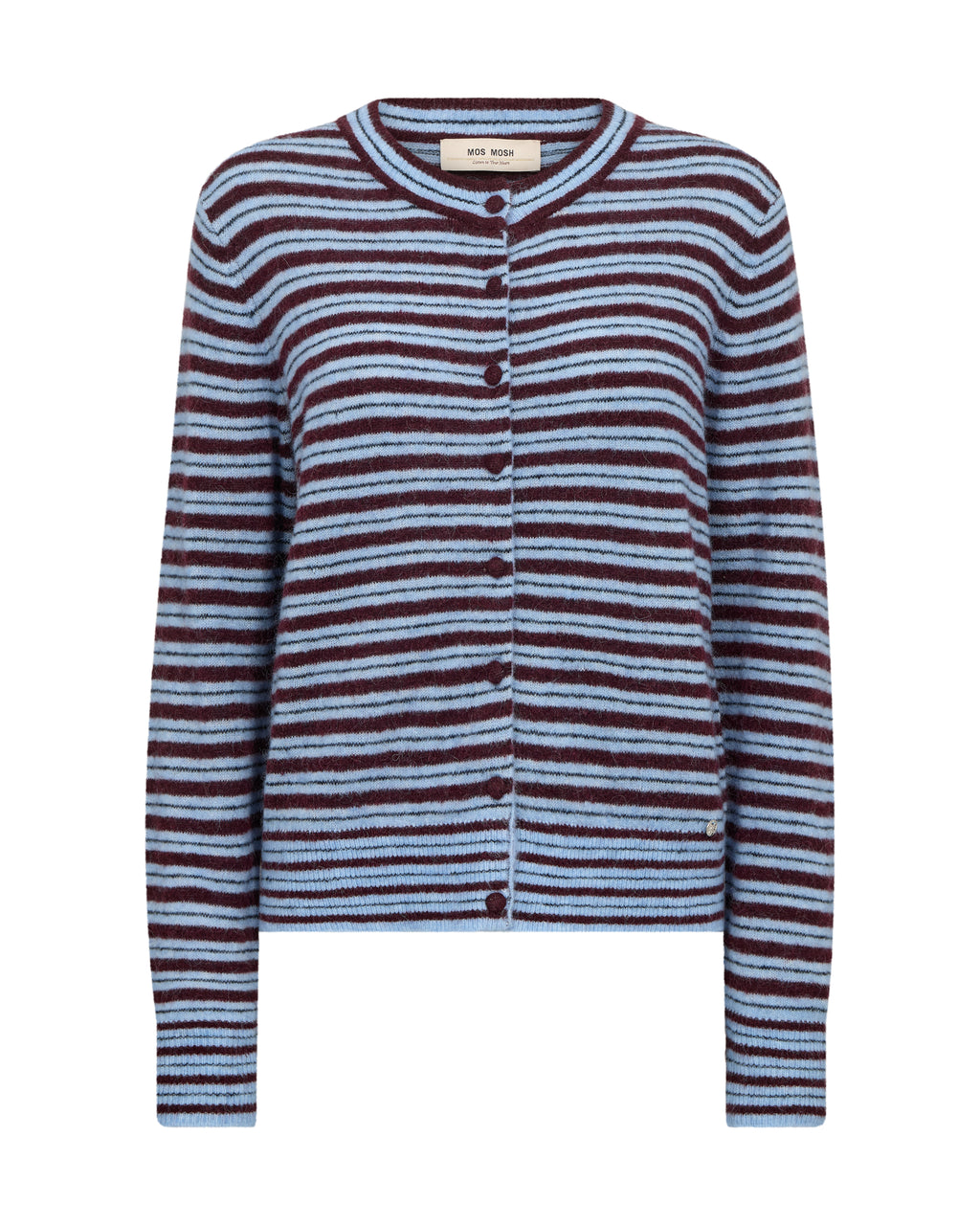 Mos Mosh Milvi Stripe Cardigan Port Royale