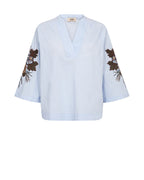 Mos Mosh Aleysa Popli Blouse Skyway
