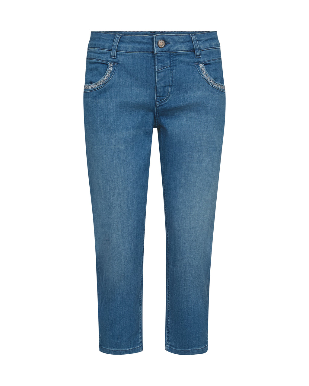Mos Mosh Naomi Bali Jeans Mid Blue