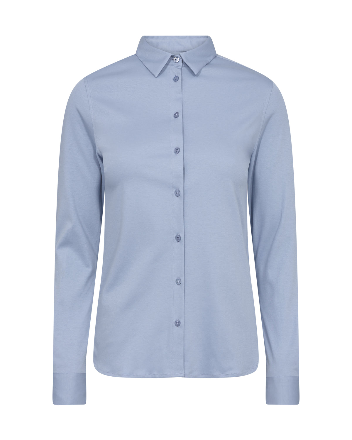 Mos Mosh Tina Jersey Shirt Light Blue