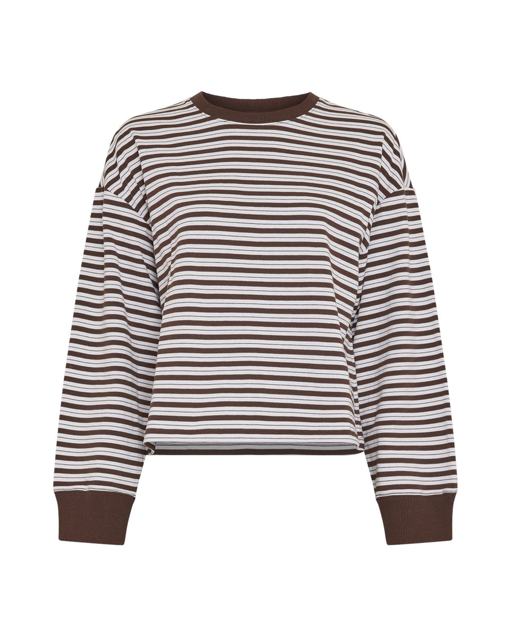 MSCH Copenhagen Monde Krestiane Pullover Egret/Hot Fudge