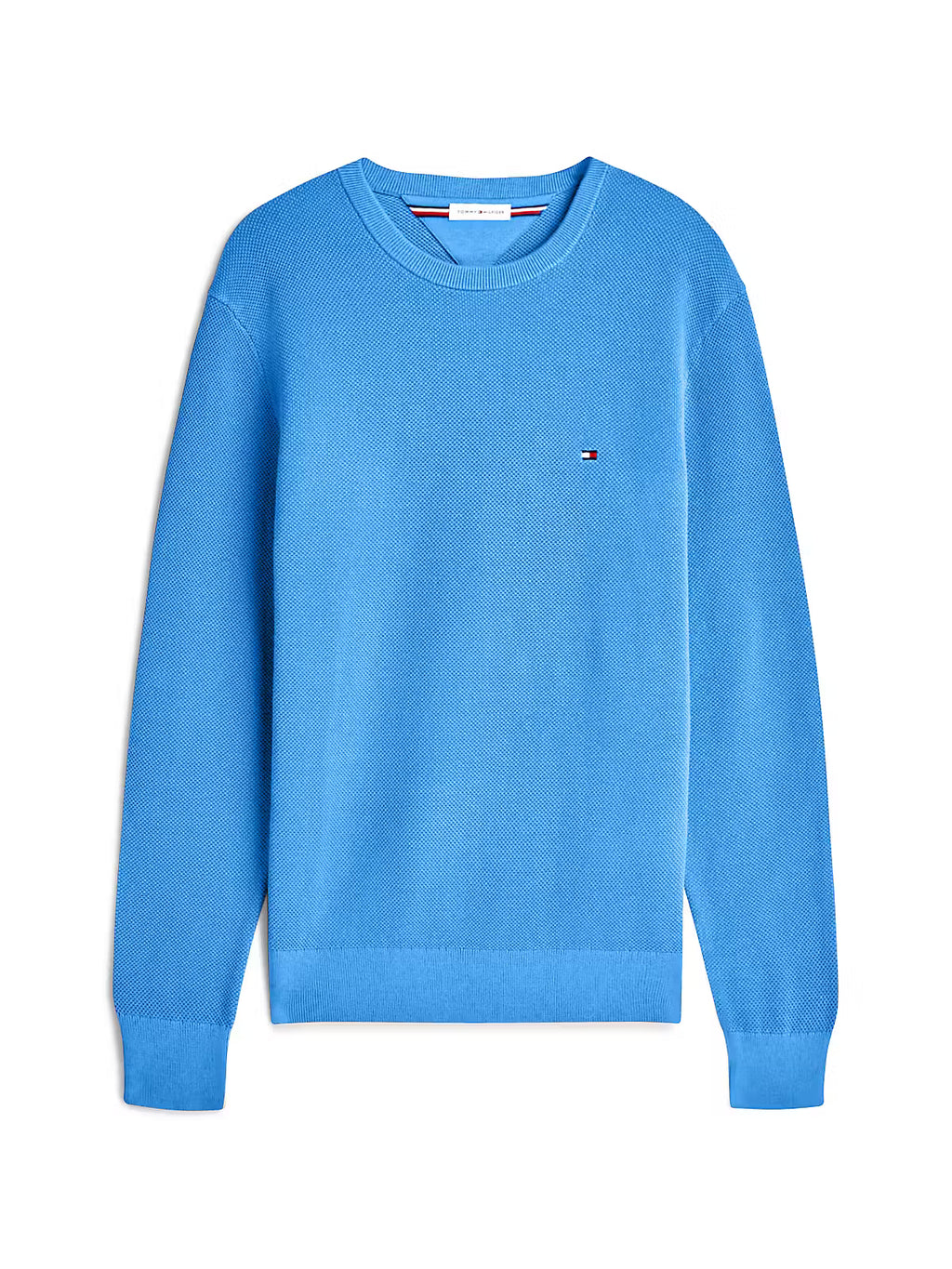 Tommy Hilfiger Essential Structure Crew Neck Blue Spell
