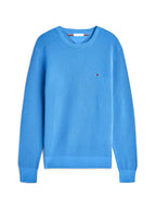 Tommy Hilfiger Essential Structure Crew Neck Blue Spell