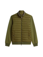 Tommy Hilfiger Mix Media Ess Stand Collar Jacket Hunstman Green