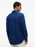 Tommy Hilfiger Chambray RF Shirt Dark Blue