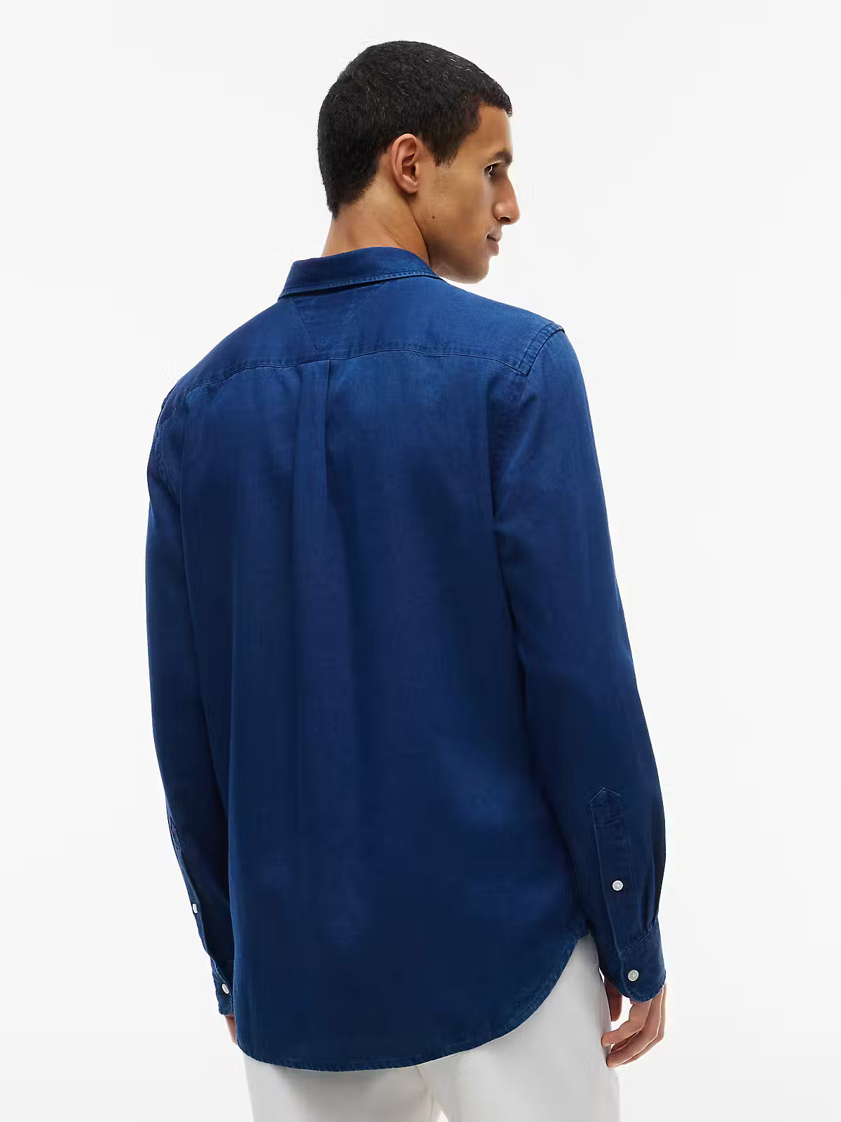 Tommy Hilfiger Chambray RF Shirt Dark Blue