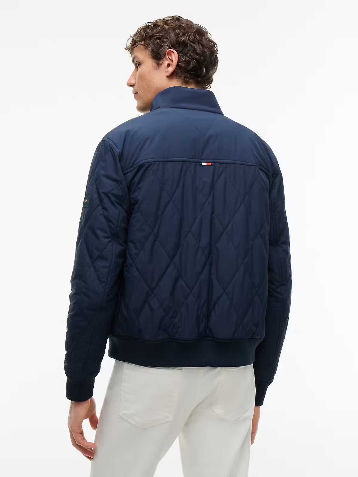 Tommy Hilfiger Packable Quilted Harrington Navy Blue