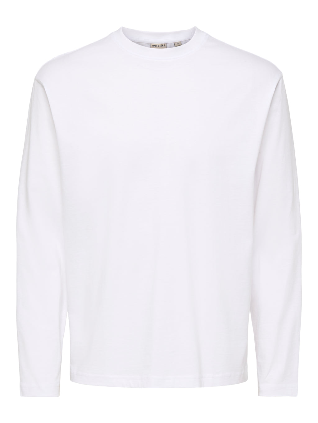 Only & Sons Fred Life LS Tee Noos White