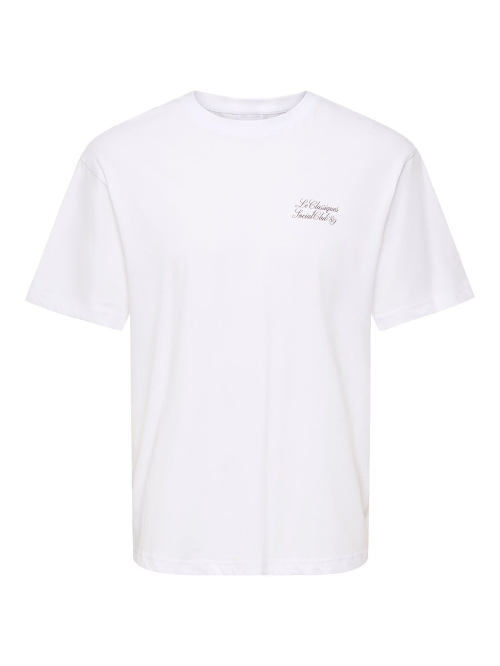 Only & Sons Axel Coffee SS T-shirt White