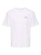 Only & Sons Axel Coffee SS T-shirt White