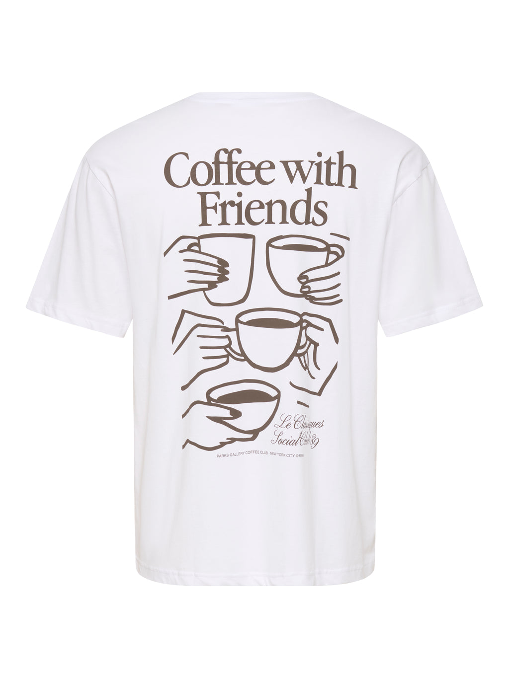 Only & Sons Axel Coffee SS T-shirt White