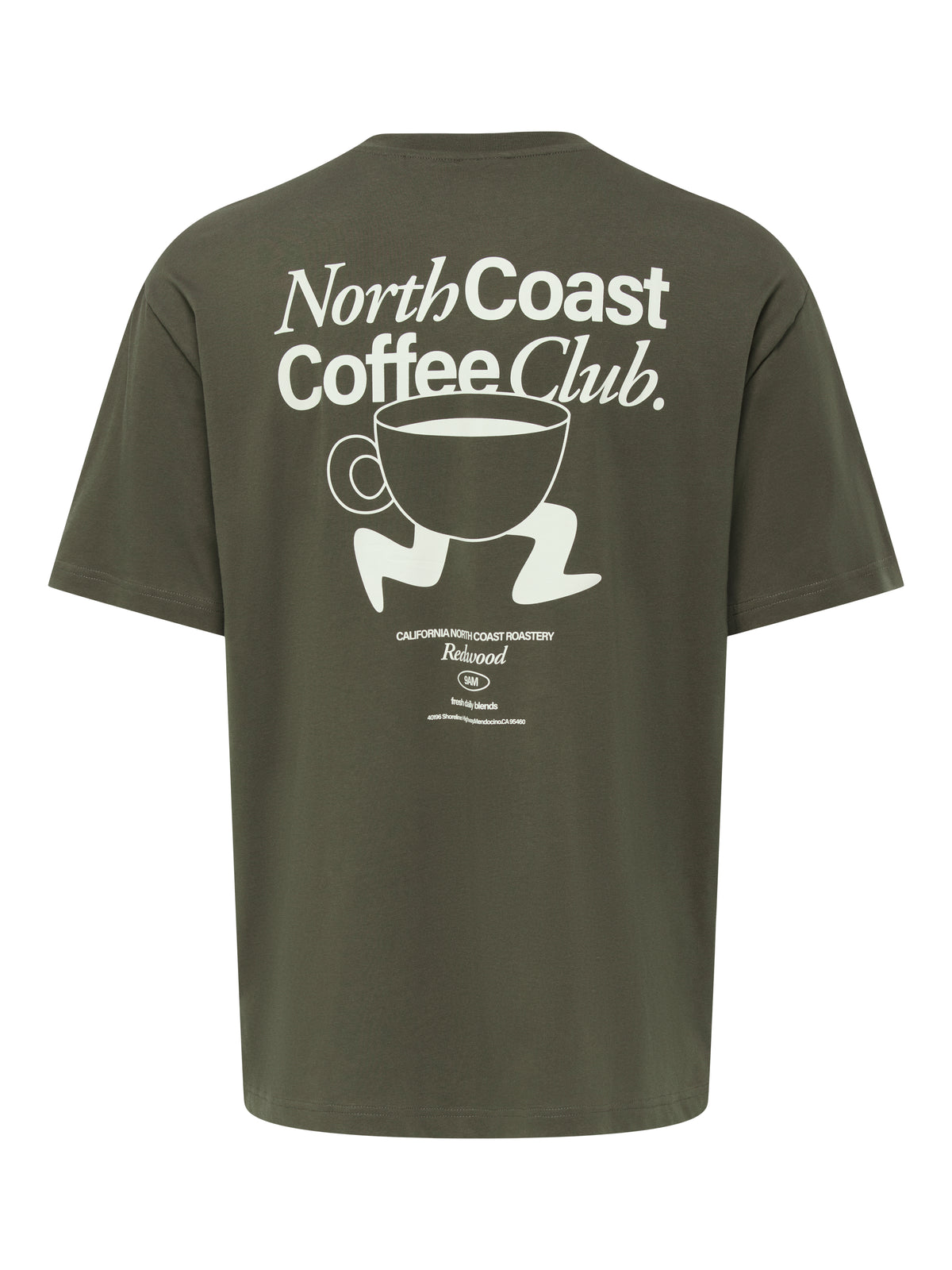 Only & Sons Axel Coffee SS Tee Tarmac