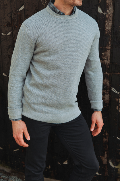 Thomas Regency O-NECK Regular Fit Sweater Light blue