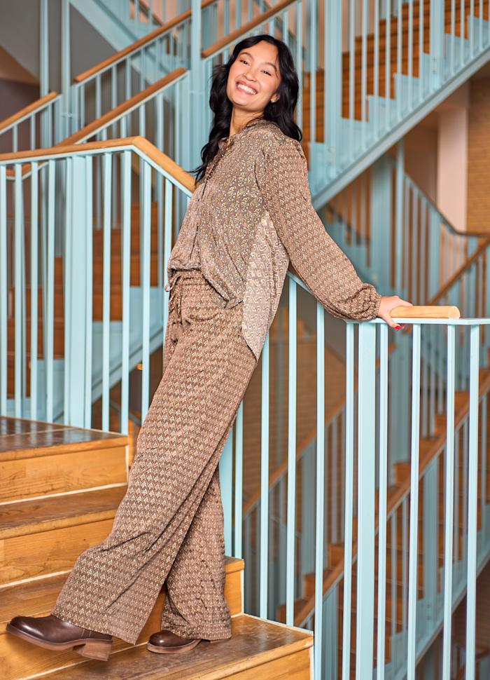 Luna Straight Pant Nougat