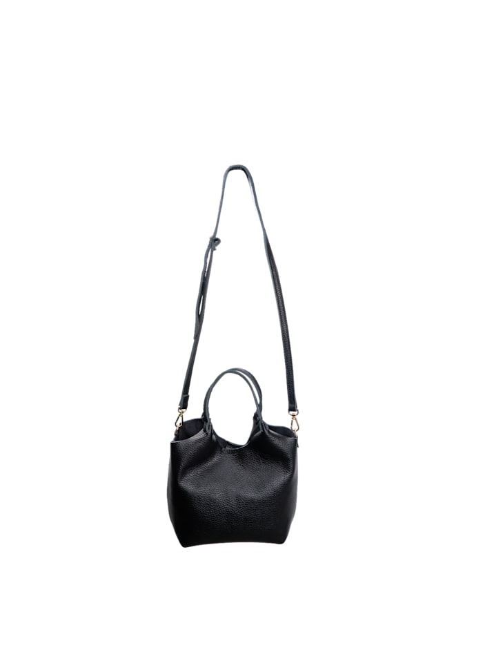 Isolde Leather Bag Black