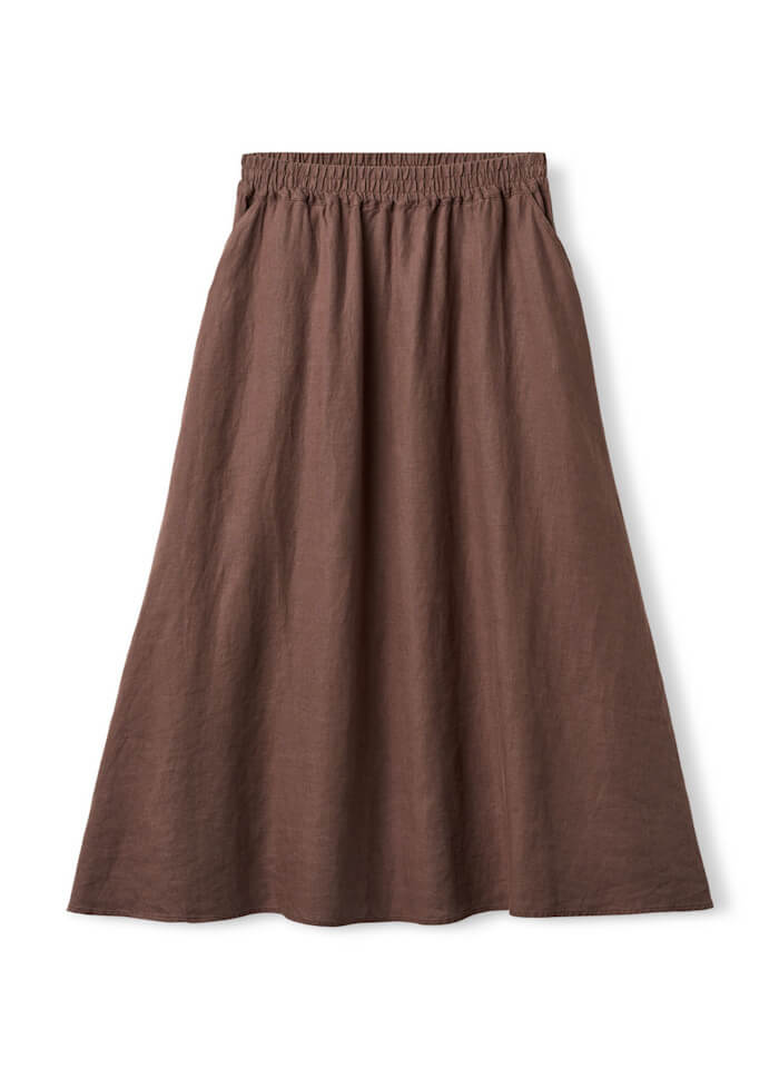 Gerda Skirt Chocolate