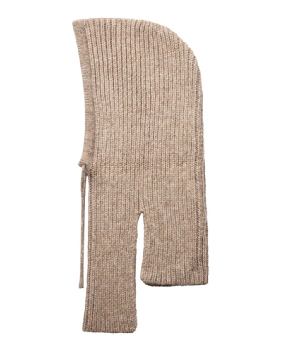 Hailey Balaclava Knit Walnut