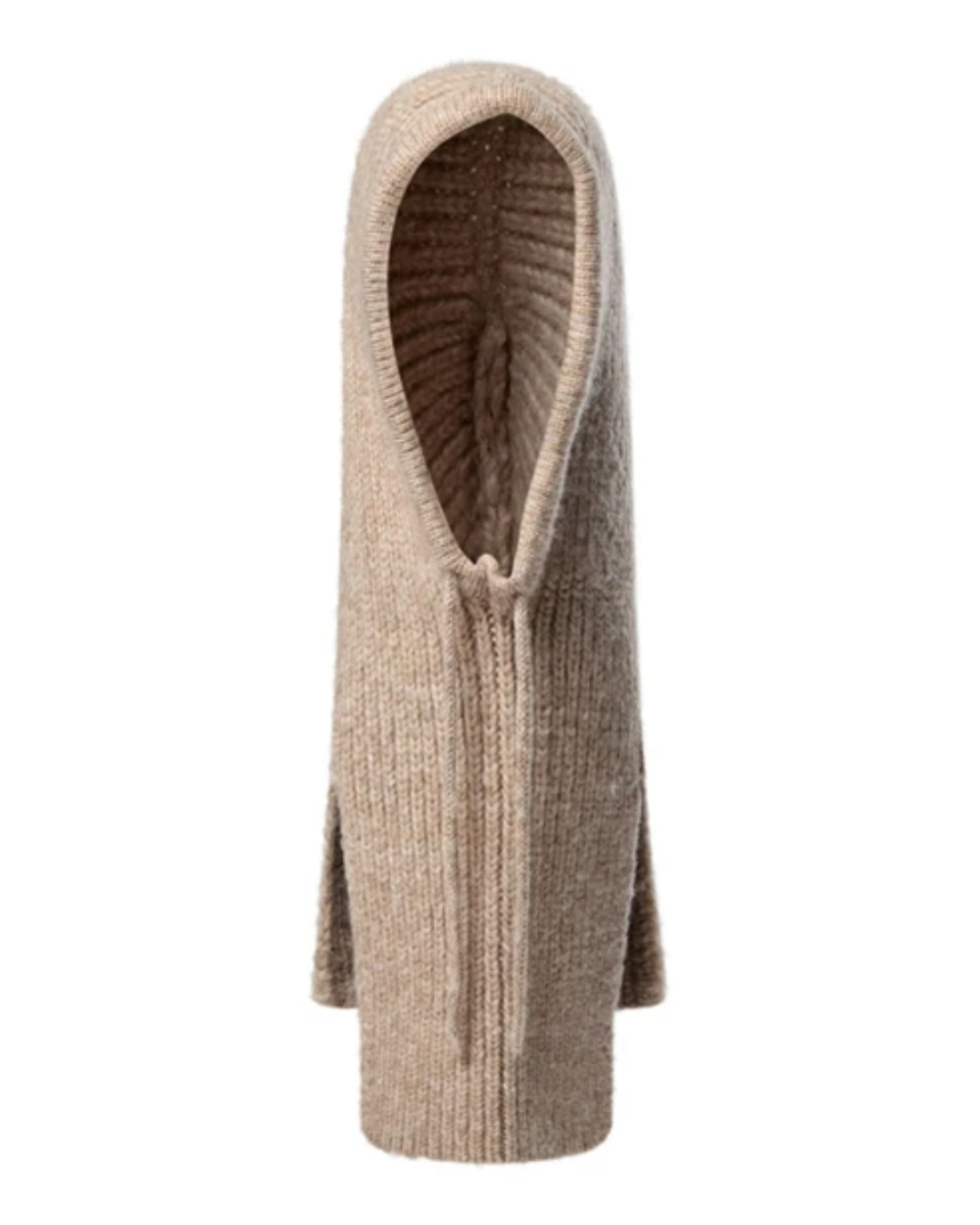 Hailey Balaclava Knit Walnut