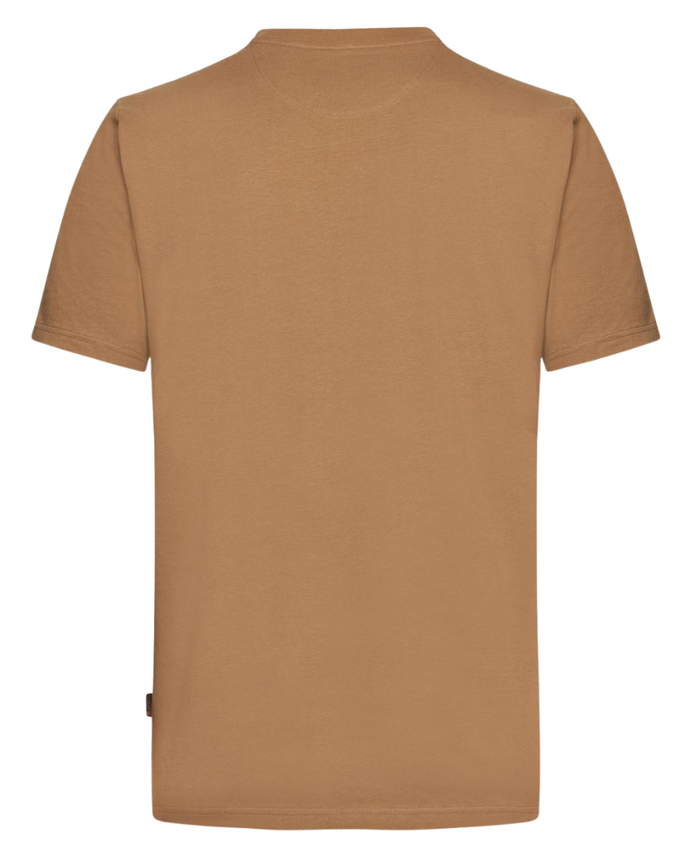 Dean Chest Print + T-shirt Brown Otter