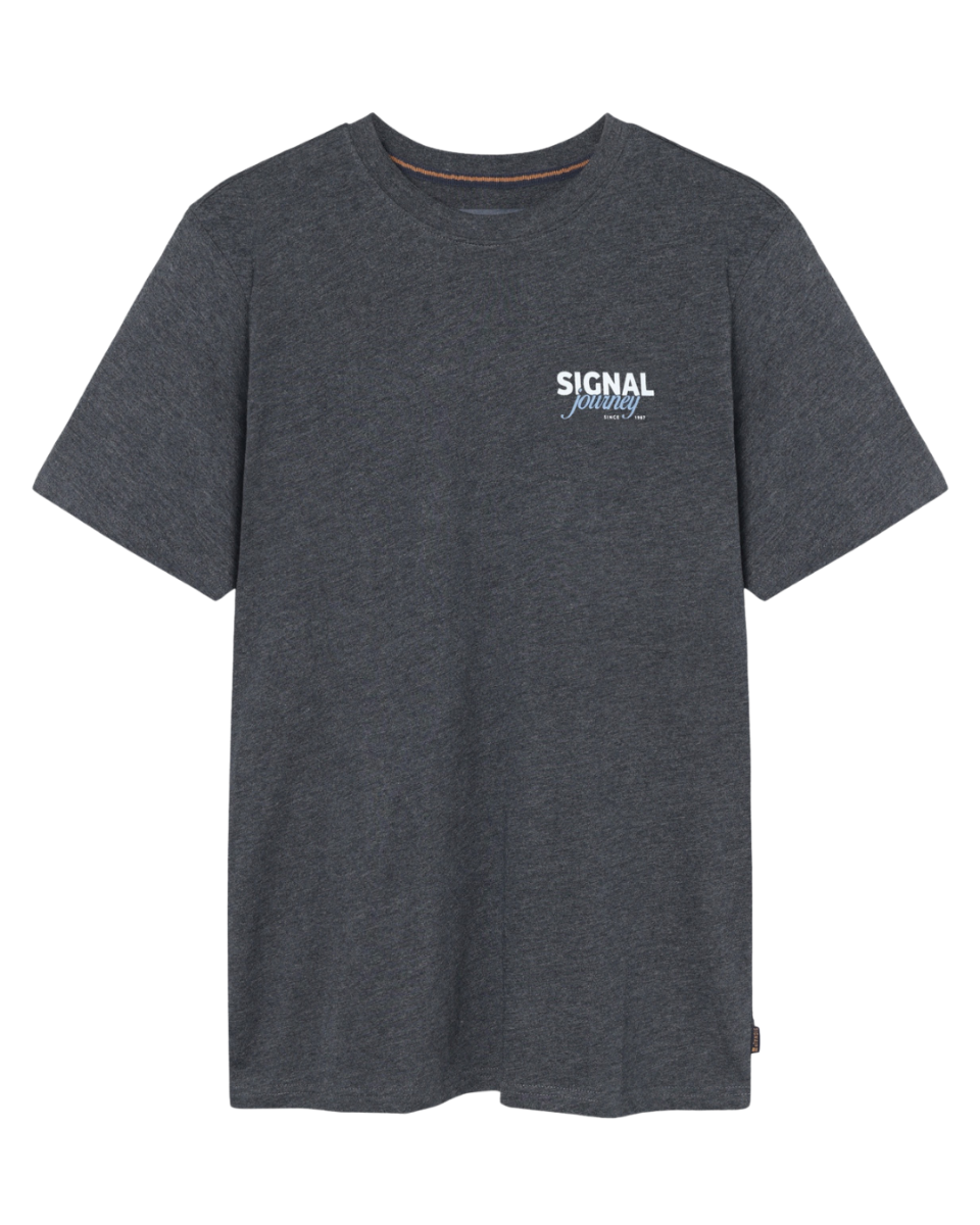 Dean Chest Print + T-shirt Deep Marine
