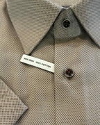 Eterna skjorte 2132 C141 Beige-Brown