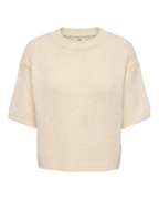 Linea S/S Pullover O-Neck Knit Birch