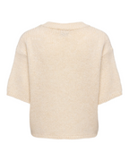 Linea S/S Pullover O-Neck Knit Birch