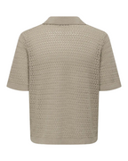 Nyle 5 SS Split Polo Knit String
