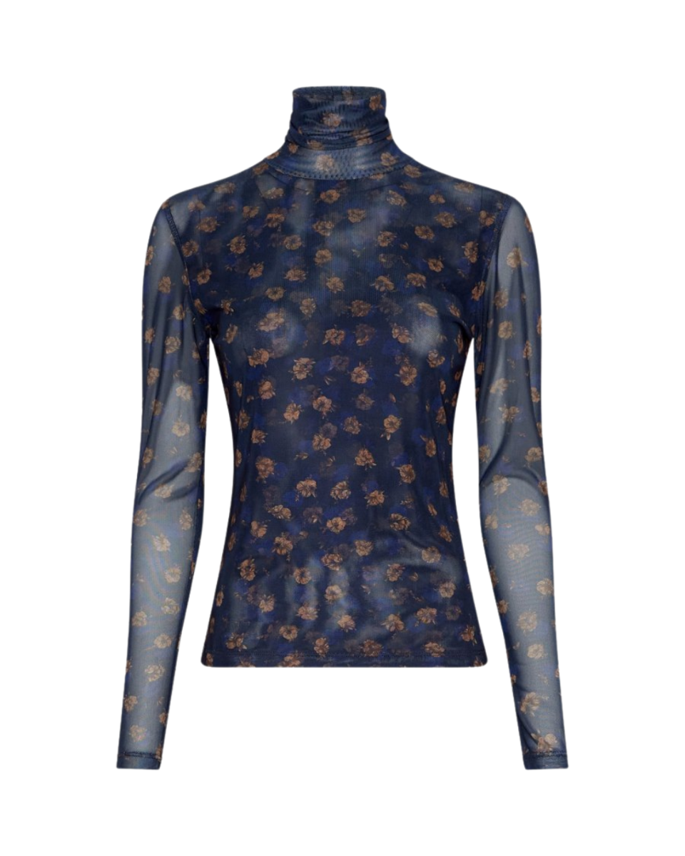 Ginie Illenora LS Top Mid Blue Wash
