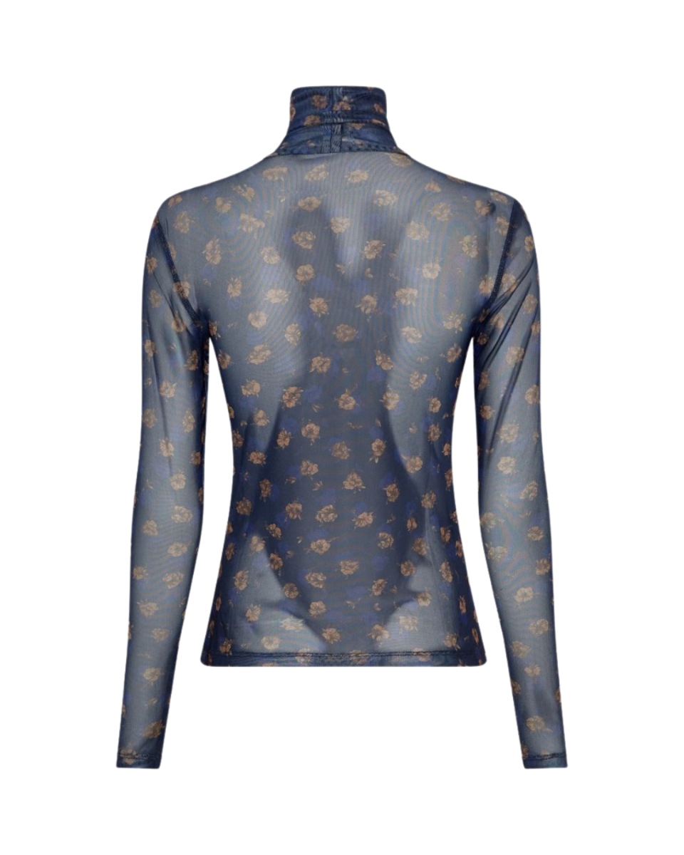 Ginie Illenora LS Top Mid Blue Wash