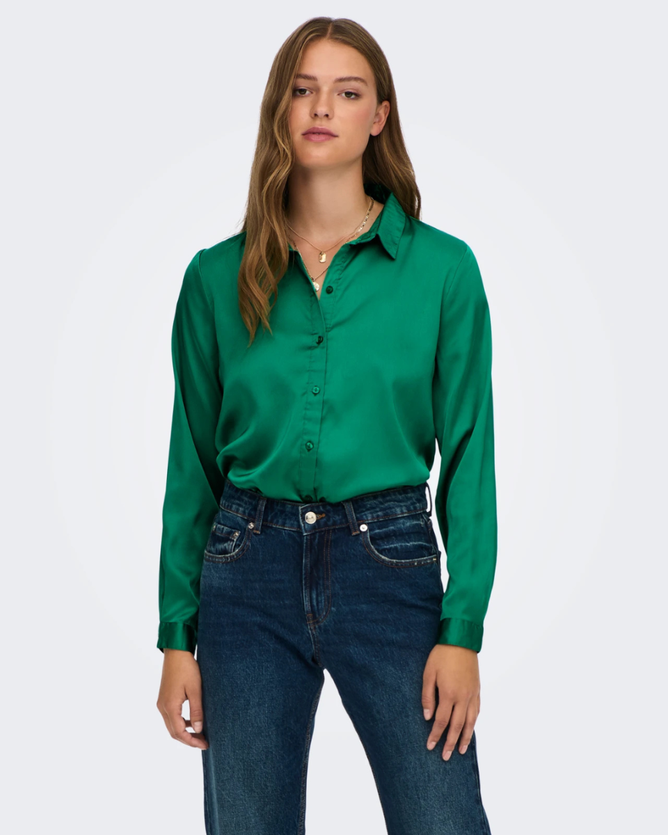 Fifi L/S Shirt Noos Pepper Green